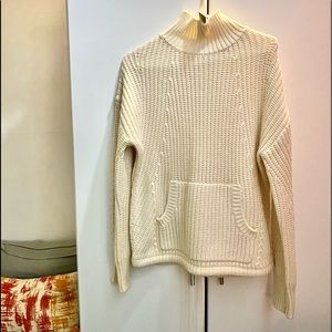 J.Crew White Sweater. Size XS but it runs big!